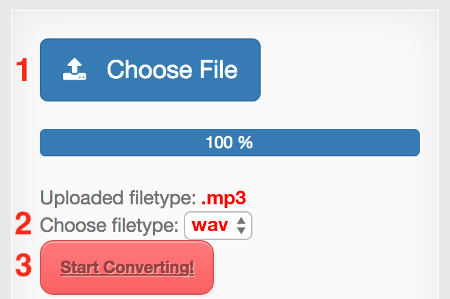 How to convert MP3 files online to WAV
